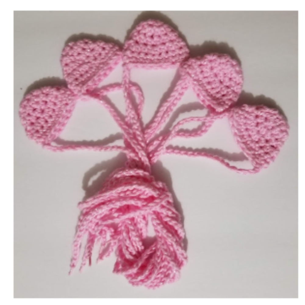 5 Pc. Hand Crocheted NOSE WARMER Cold Frozen Nose